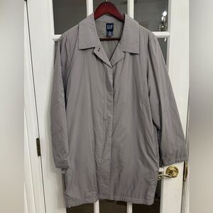 GAP Vintage Women’s Gray Trench Coat Size L